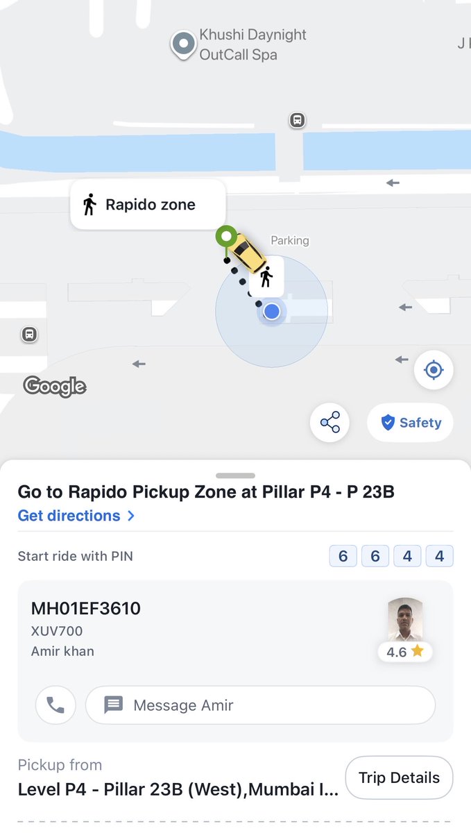Hey @Rapido, what’s going on?

Cab’s number plate didn’t match the app 🚨

Two rides cancelled before this 😤

Your airport team was chilling with the cab drivers instead of helping

Fare higher than Uber

Why am I paying for parking?