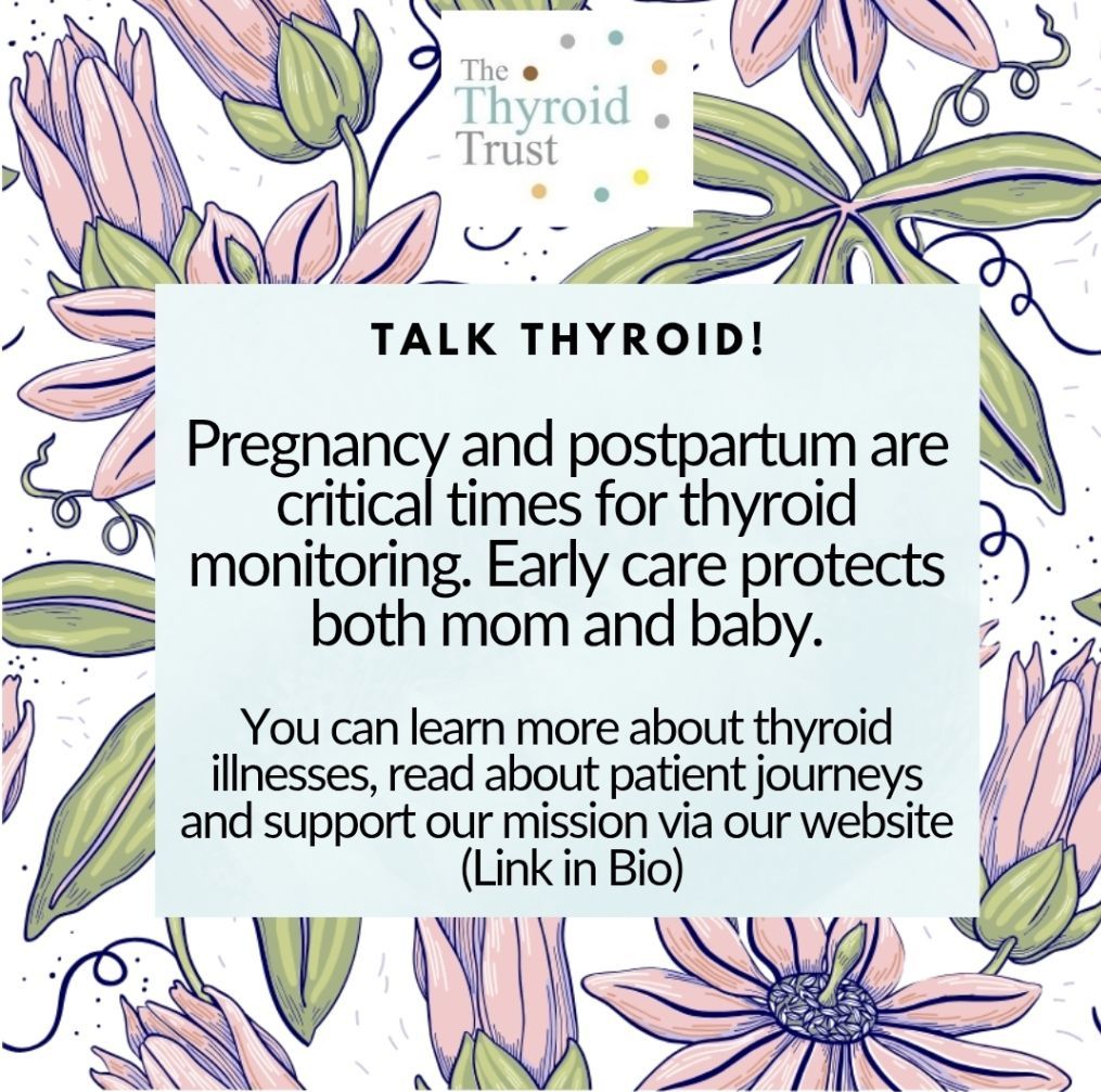 #Talk Thyroid
Learn More here: thyroidtrust.org