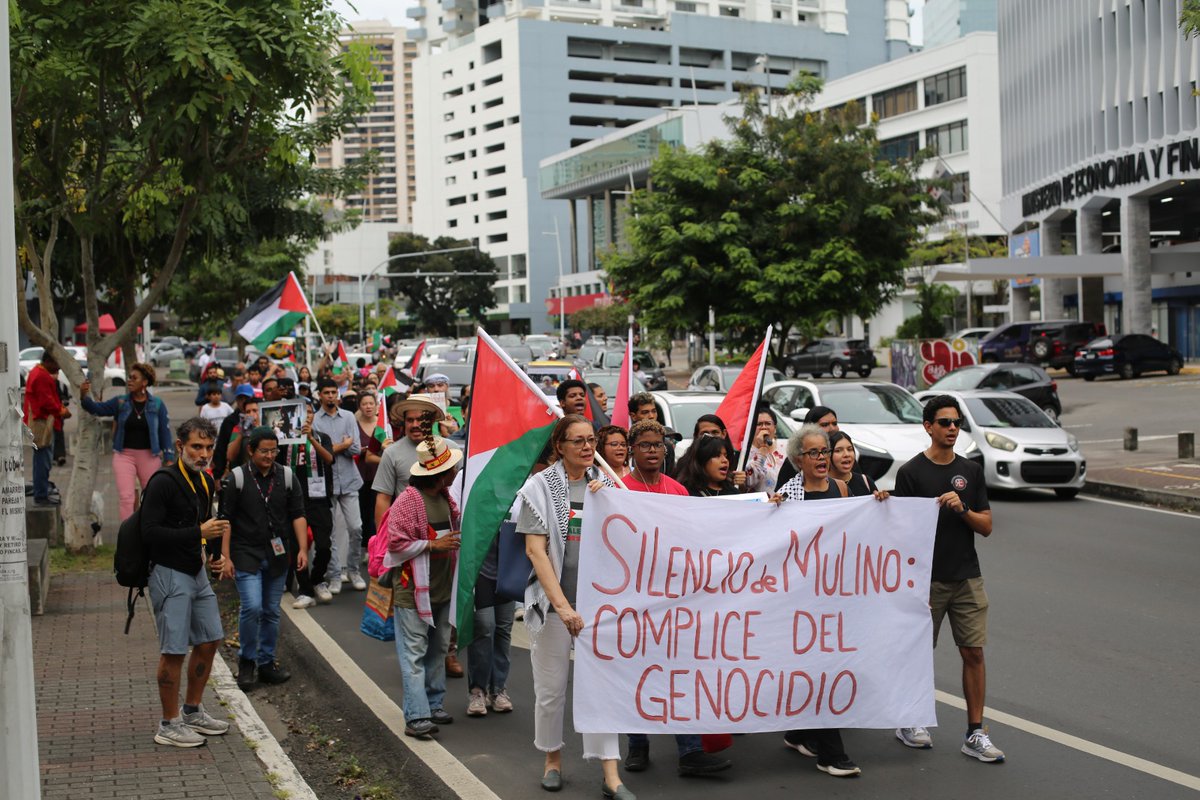 copasolpa's tweet photo. COPASOLPA convocó una marcha Panameña en Solidaridad con Palestina #palestinavencera https://t.co/f4sT367av5