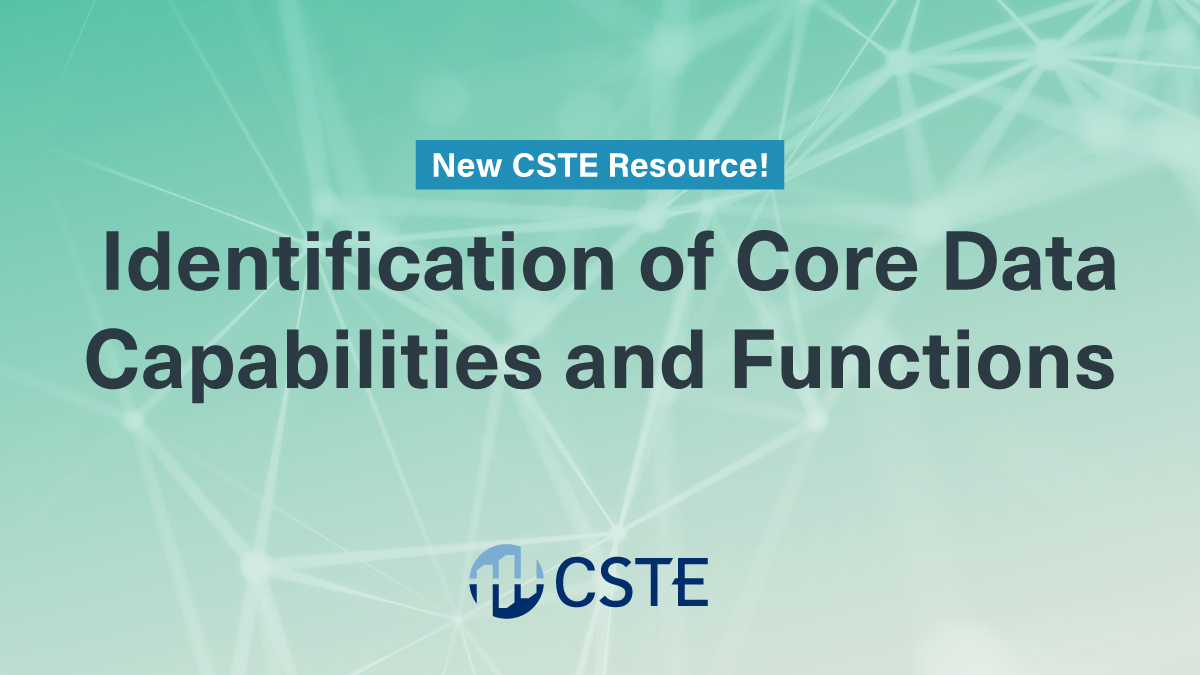 CSTEnews's tweet image. Is your #PublicHealth agency leveraging data effectively? Our new resource, " Identification of Core Data Capabilities and Functions," helps #STLT public health agencies benchmark progress, find gaps, and build a case for investment. bit.ly/4neyGMf. #epi #epidemiology