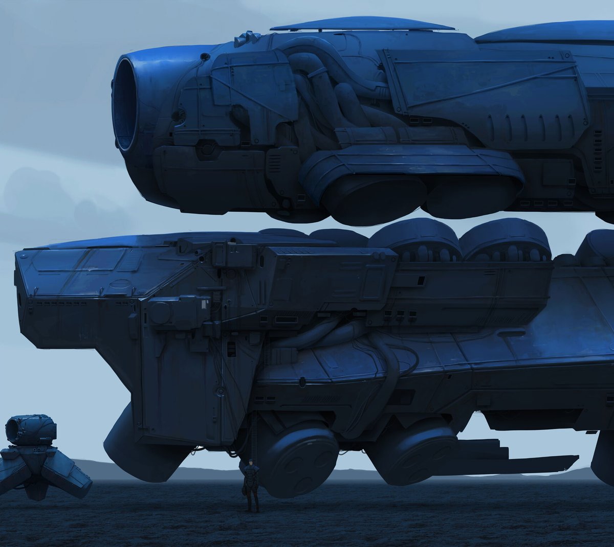 The dark and atmospheric sci-fi and fantasy themed creations of Kim Jaehyun - this-is-cool.co.uk/the-sci-fi-and…