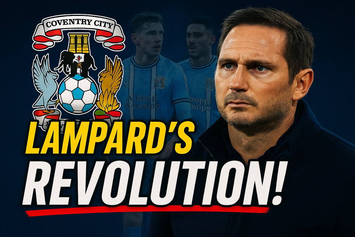 TheCoachesZone's tweet image. ⚽️🚨 FRANK LAMPARDS COVENTRY REVOLUTION EXPLAINED

Read our latest article breaking down how Frank Lampard has turned Coventry into league favourites 🔥

📝 Written by @FathalliMo 

👉 Read it now: thecoacheszone.com/post/frank-lam…