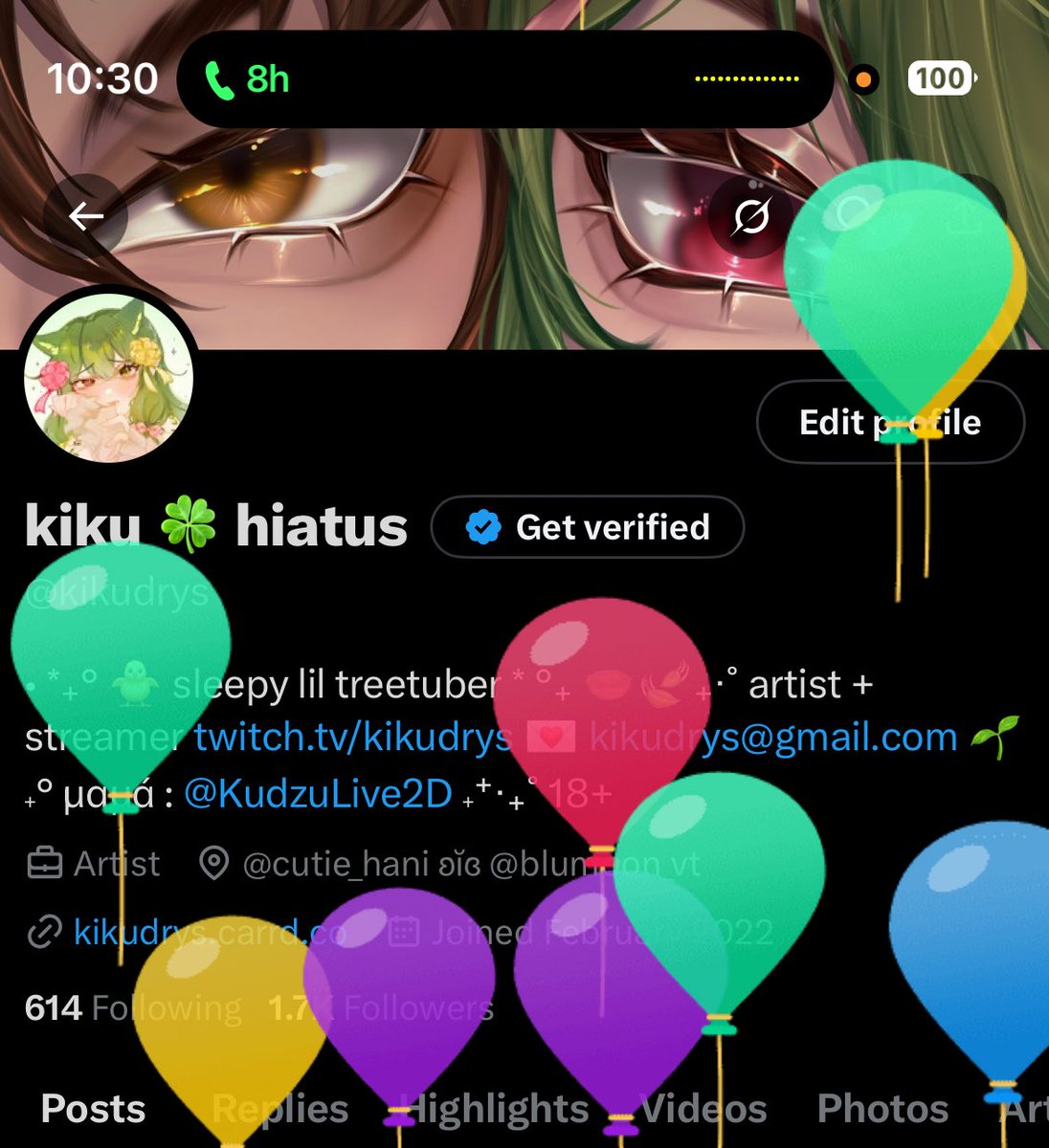 kiku 🍀 tweet media