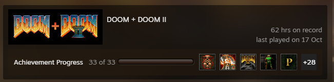 Playing all the WADs on UV was probably stupid, but its done.