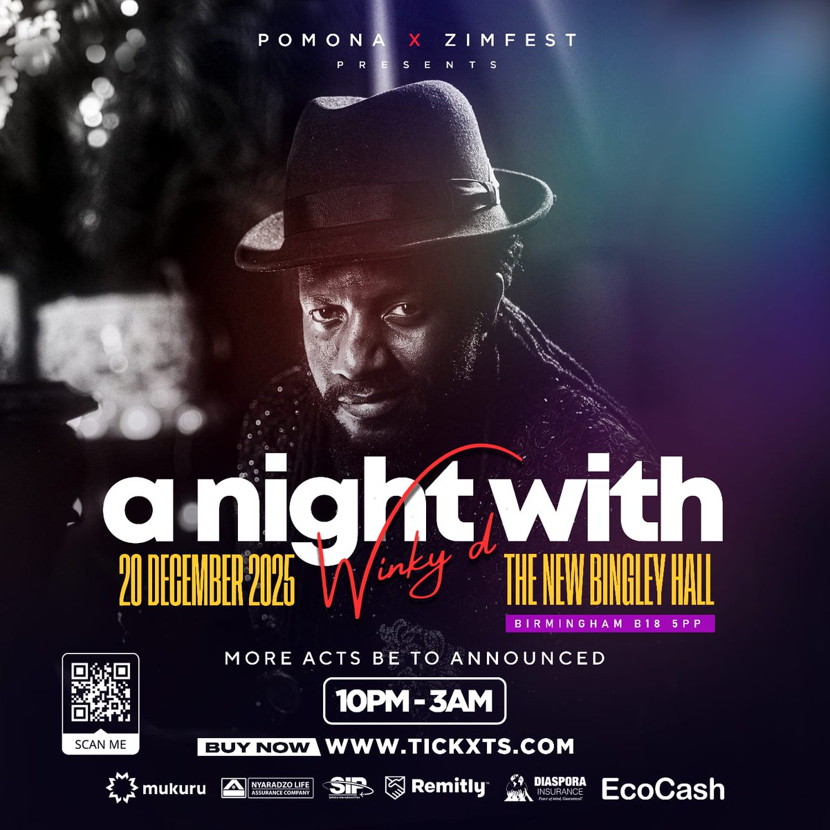 tickxts.com/e/k2oYMsaX?rep…

*A Night with the GAFA*
EARLY BIRD TICKETS on sale NOW
💥Winky D DiBigman💥 Live
+ More ARTISTS/DJS TBC

SAT 20 DEC 2025 BIRMINGHAM UK

Click the Tickets 🎟 Link

Get Yoz NOW.. DONT B LEFT OUT.
🥂💥💃🏾🕺🏾Celebrate 🥳 PRE XMAS Nite out in style💯💥💥

DJSAB