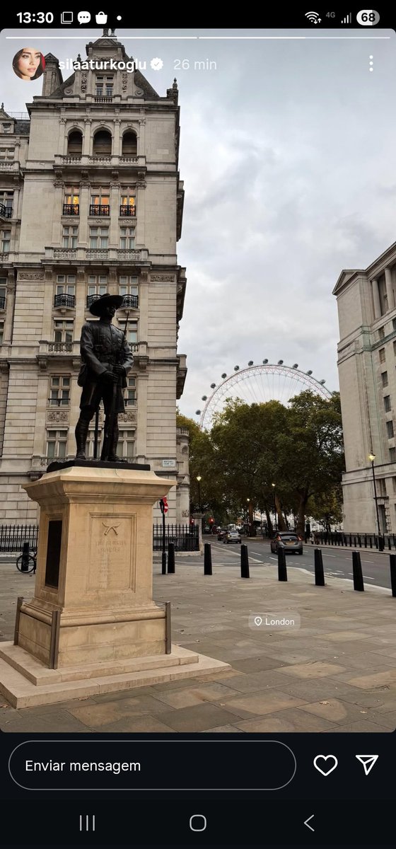 Londra'da her köşe büyük bir aşk ilanına ev sahipliği yapıyor
#SılaTürkoğlu SılaTürkoğlu 
Sıla ve Ata