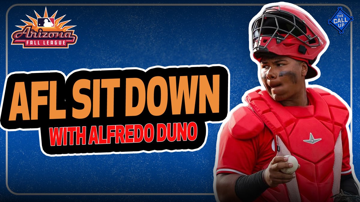 Reds breakout prospect Alfredo Duno joined <a href="/AramLeighton8/">Aram Leighton</a> at the Arizona Fall League!

⚾️: Standout first full MiLB season
⚾️: Growing behind the plate
⚾️: Refining approach at the plate

Watch here: youtu.be/NsANgCLhXBY?si…