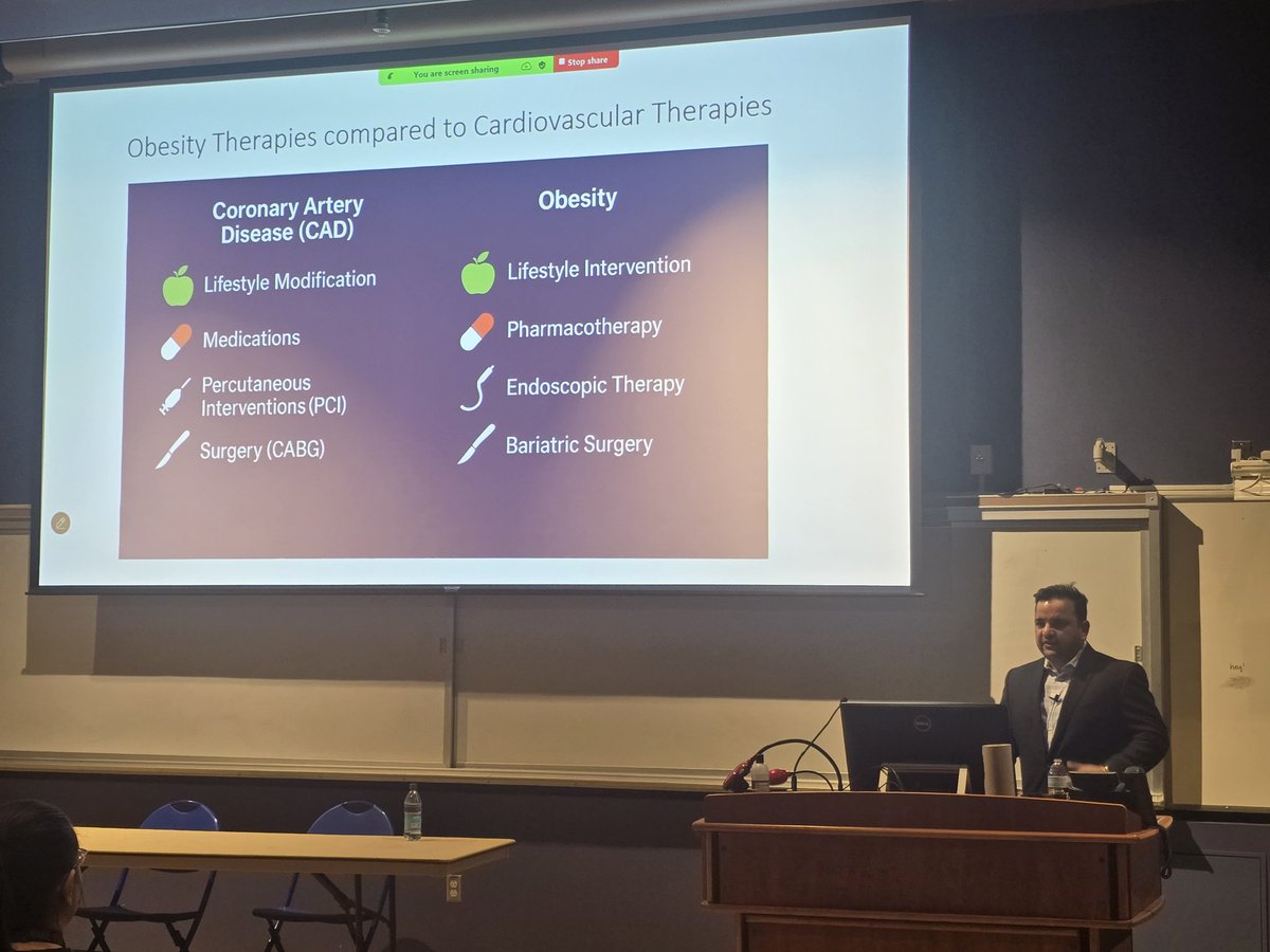 SanyaGoswami4's tweet image. Highly educational and cutting edge @wvudeptofmed Grand Rounds presented by Dr. @shailsingh on novel endoscopic therapy in the realm of #obesitymedicine
#WomeninGI #AEF