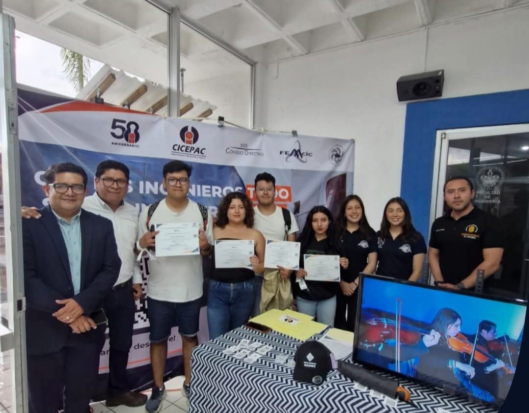 #Estopasaenmiciudad #Puebla #Mexico <a href="/cicepac/">Colegio de Ingenieros Civiles del Estado de Puebla</a> reúne a jóvenes estudiantes de ingeniería civil con talento. Colegio de Ingenieros Civiles del Estado de Puebla participó en la 2a Feria de Capítulos Estudiantiles de la <a href="/BUAPoficial/">BUAP</a>