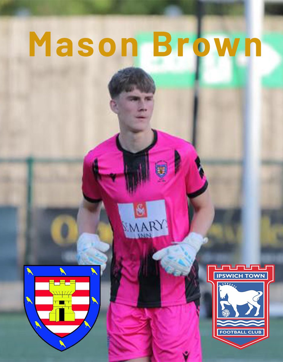 Delighted that Mason Brown has been invited to Ipswich Town to spend half term with the club. 

Mason, 16 studies plumbing <a href="/NorthlandColl/">Northumberland College</a> as a student athlete alongside full time training with the academy &amp; has been part of the first team squad since he turned 16 in December.