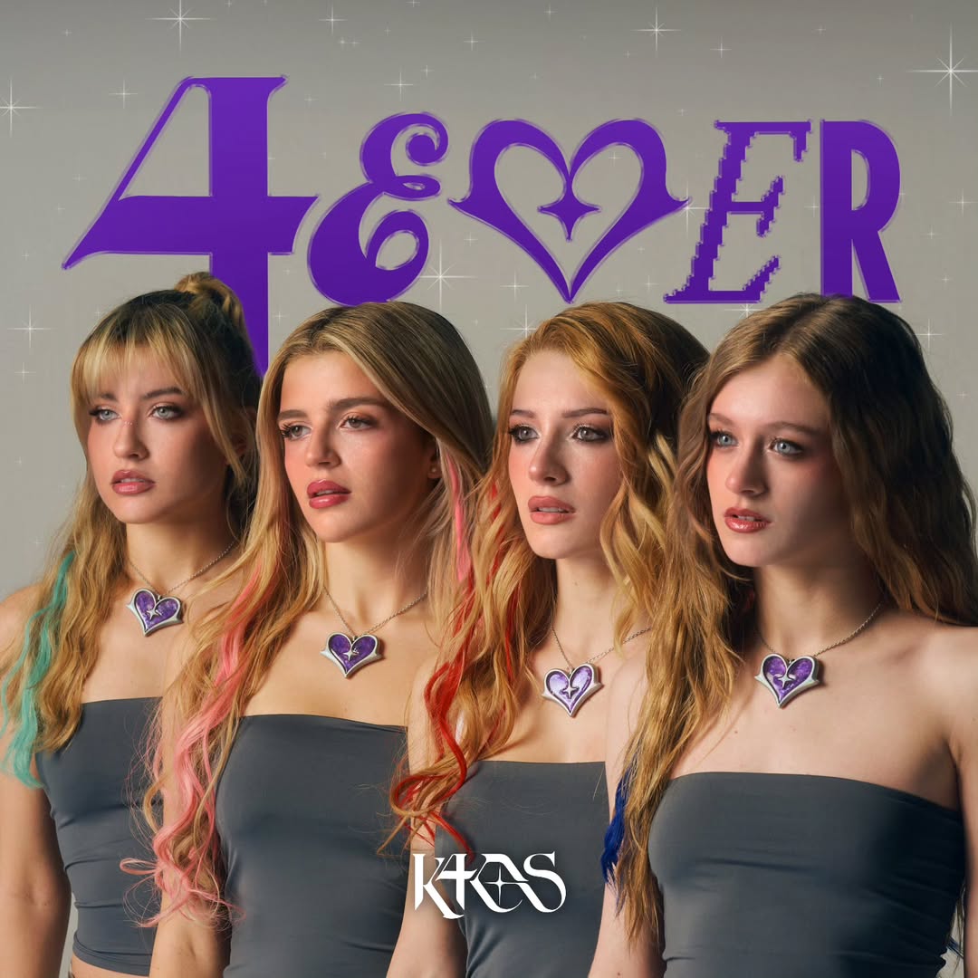 [ELLAS SON CINE 🚬🚬🚬] 
Y su nuevo álbum #4EVER ya está disponible en todas las plataformas. 
¡Escuchá lo nuevo de <a href="/K4OS_oficial/">K4OS</a>! open.spotify.com/intl-es/album/…