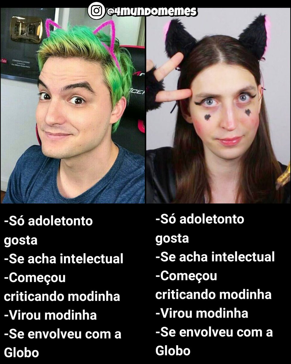 Farinha do mesmo saco.

#Noturno