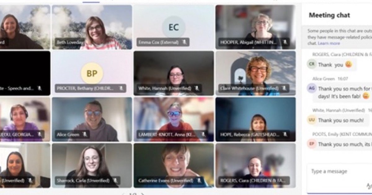 Wow what a great group attending the Swindon Packs training over the last two day. Hope you enjoy using them as much as we do #stammer #stutter #swindonpacks #mysltday