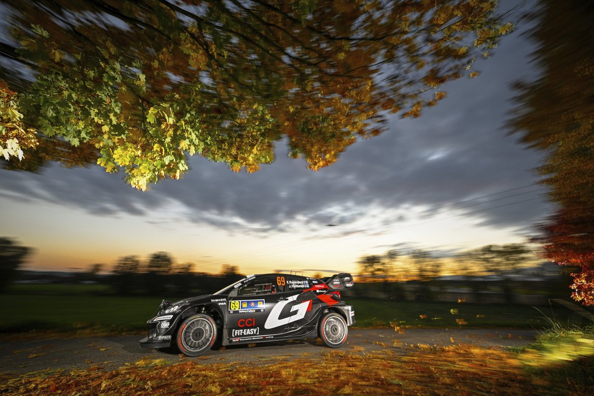 JonneHalttunen's tweet photo. Day 2 ✅
Good one battling wit teammates for the lead. We did 3 best time but wasn’t enough to take the lead 😅. We are 0.6 behind Seb and Vincent tonight.
We go again tomorrow 💪
#wrc #cerwrc #kallerovanperä #jonnehalttunen #codriver #konnegroup #marinefi #pikiteam #tgr_wrc https://t.co/h3z4uMZacv