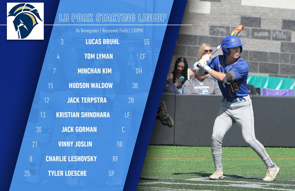 NIACCBaseball's tweet image. Game 3 Fall World Series. Winner take all. Team LB Pork @ Team Renegades. First pitch at 3:00