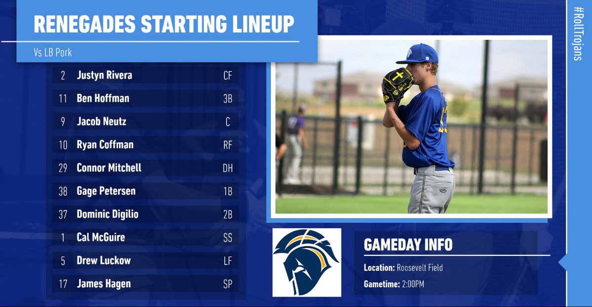 NIACCBaseball's tweet image. Game 3 Fall World Series. Winner take all. Team LB Pork @ Team Renegades. First pitch at 3:00