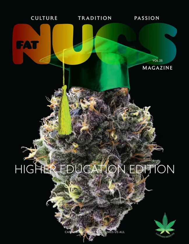 Higher Ed:
The Canna Education edition of <a href="/FatNugsMag/">Fat Nugs Mag</a> just dropped with articles written by and featuring #CertifiedGanjiers. Check it out now: fatnugsmag.com/read/volume-25…