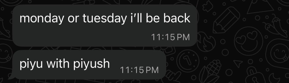 piyu with piyush is the new trend