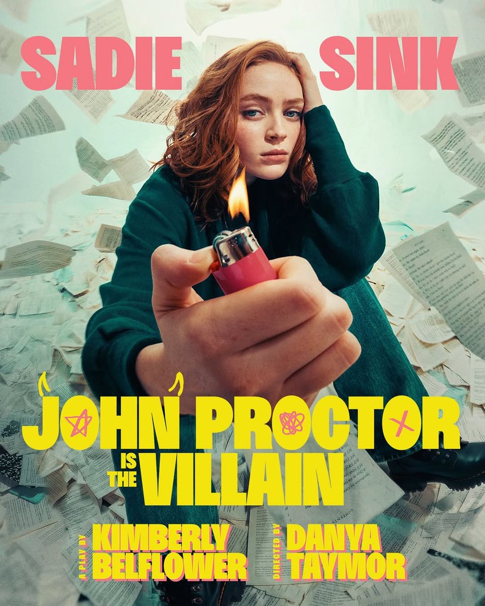 one year since the announcement of sadie sink's return to broadway🥹