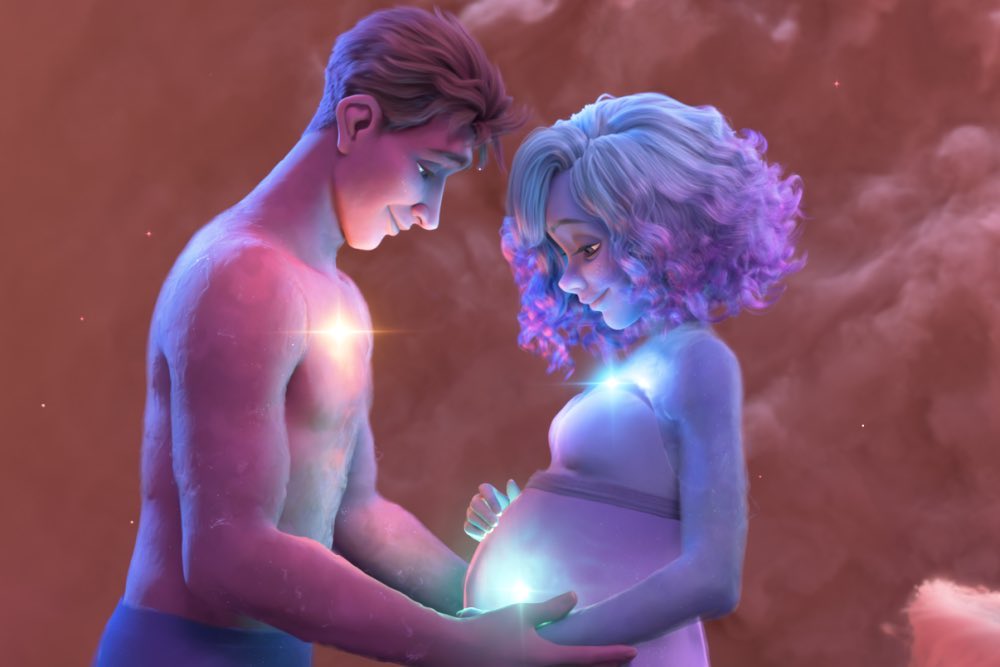 HollywoodHandle's tweet image. First look at Walt Disney Animation’s next short film, ‘VERSA.’
• A young couple lives a range of emotions, from loss and mourning to supreme joy, while embarking on an ethereal 'cosmic dance of life'