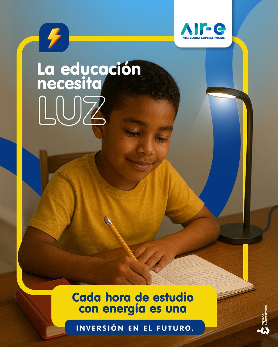 Aire_Energia's tweet image. Trabajemos en equipo para cuidar la energía que impulsa nuestro futuro.

¡Feliz viernes!

#educación 
#progreso
#aire