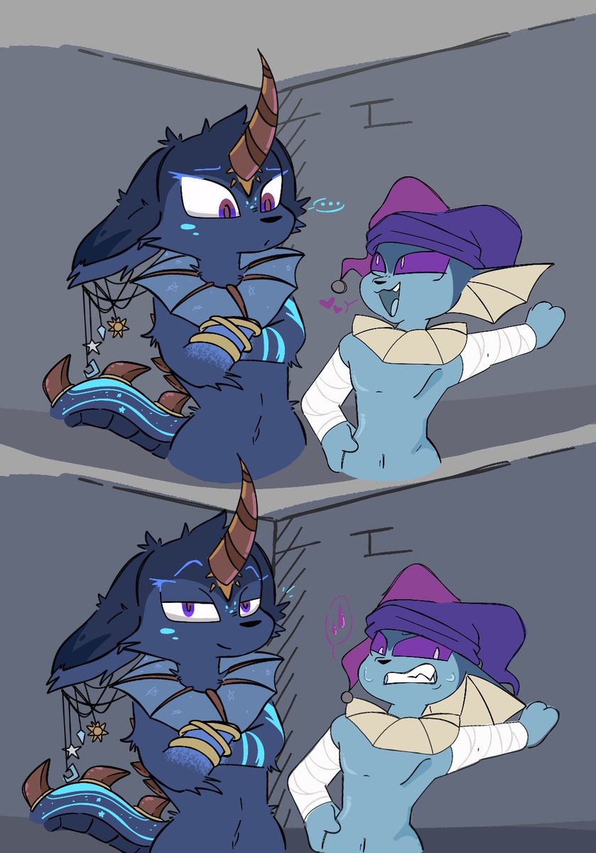 the great artist is <a href="/TeddyLoaf/">TeddyLoaf</a> 

the cute vaporeon to the left is <a href="/Redmage_Rin/">Rin🐟</a> oc
