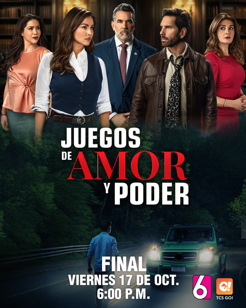 💔✨ TODO LLEGA A SU FINAL ✨💔 Hoy viviremos el gran desenlace de Juegos de Amor y Poder 😱 ¿Triunfará el amor o el poder será más fuerte? 👀
No te pierdas el gran final HOY a las 6:00 p.m. por Canal 6 💥