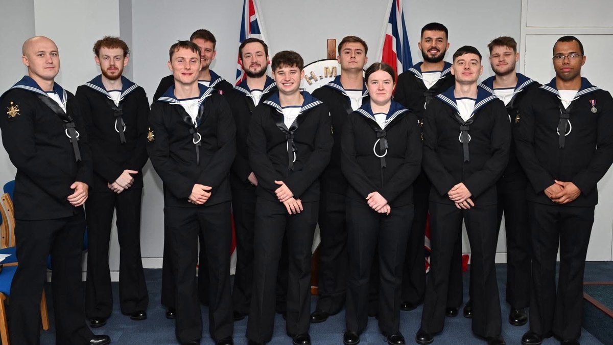 Well done to LET 2403 on completing their course.

Through hard work and determination, they have proven themselves as outstanding members of the #RoyalNavy.

As they move forward into the Fleet, their leadership and commitment will continue to shine. 

#ExcellenceInAction