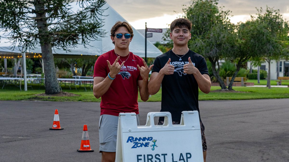 FloridaTechXC's tweet image. Volunteering with the same energy we race with! ⚡

#GoPanthers | #TechBuilt