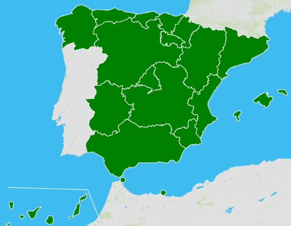 <a href="/imorel72/">Ernesto</a> 🟢En verde los partidos judiciales que están colapsando o colapsarán con el Tribunal de Instancia
⚪ En blanco Francia y Portugal