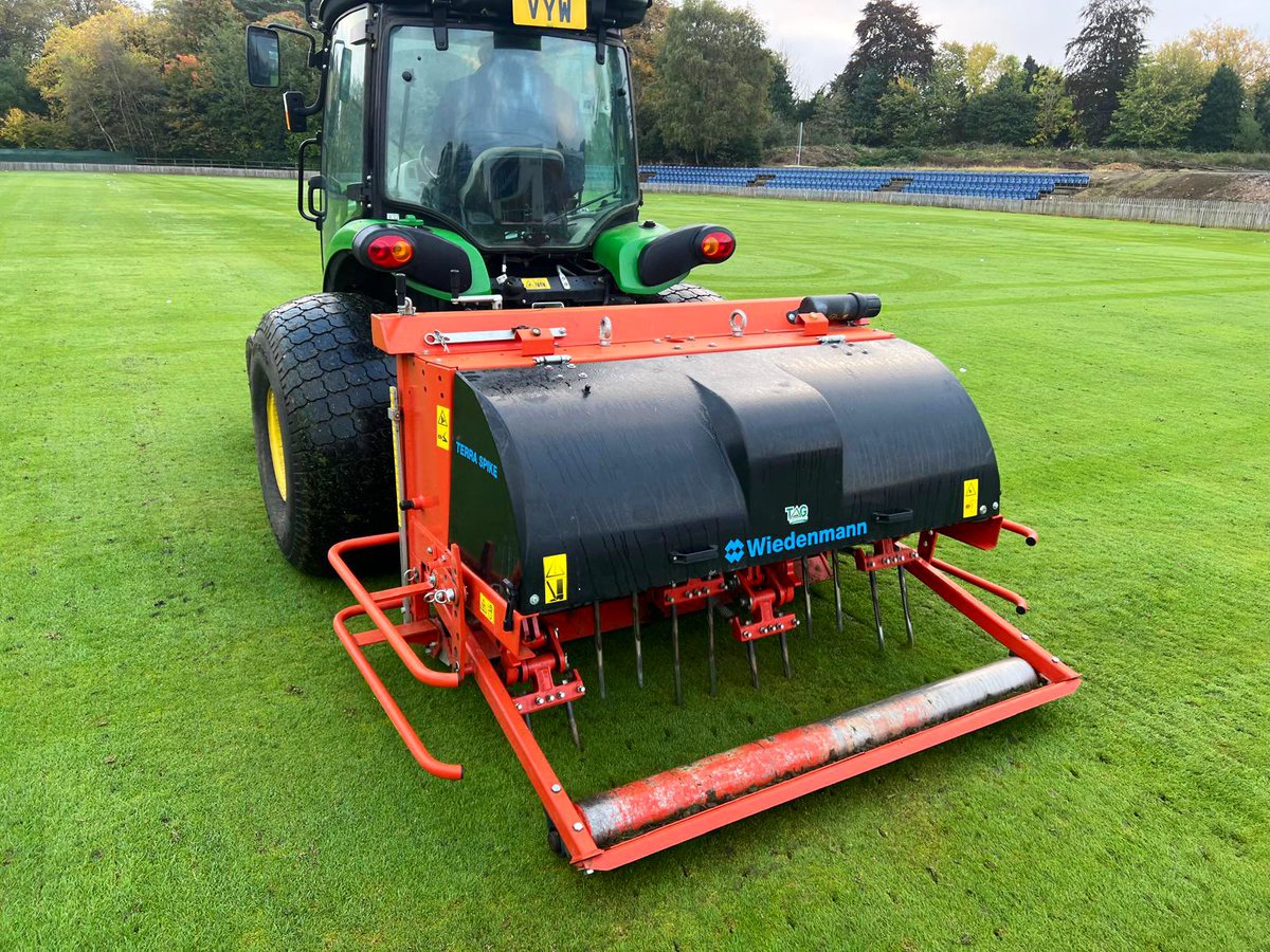 AshHillTurf's tweet photo. Busy week on the tractor and some small out of season projects @WiedenmannUK @VredoDodewaard https://t.co/B8RSlLRGIP