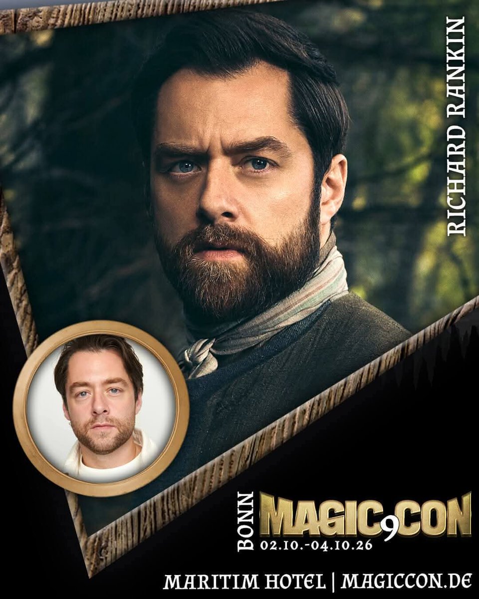 EuroConNet's tweet image. GUEST ANNOUNCEMENT 

#MagicCon #Fedcon #RichardRankin

2 - 4  October, 2026
Bonn, Germany 

magiccon.de