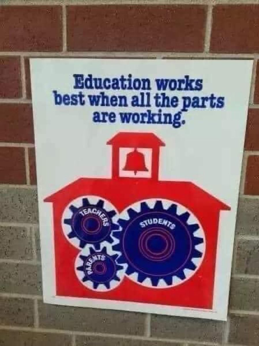 SandyofCthulhu's tweet image. This is a really good sign about the current state of education. IYKYK