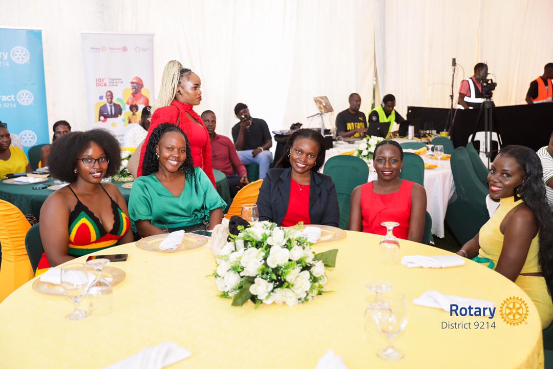 PHOTOS: Rotarians and Rotaractors are showing up in style  all smiles, vibrant outfits, and pure joy as they celebrate the night in true Rotary spirit! 
#100DaysOfAction #TogetherOneActAtATime