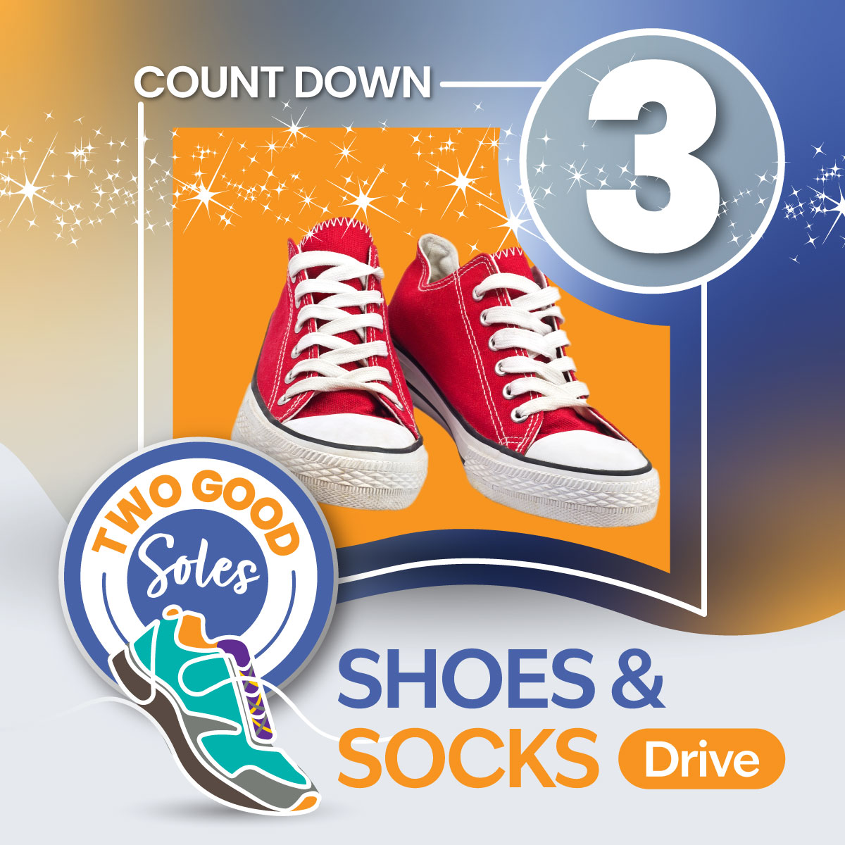 PascoCountyPIO's tweet image. 3 Days! Our 10-year celebration is almost here! Join us for a special ceremony showcasing your generous giving, October 22nd!  

For more information, visit:  mypas.co/TwoGoodSoles.  
#PascoProud #shoesandsocks #2GS