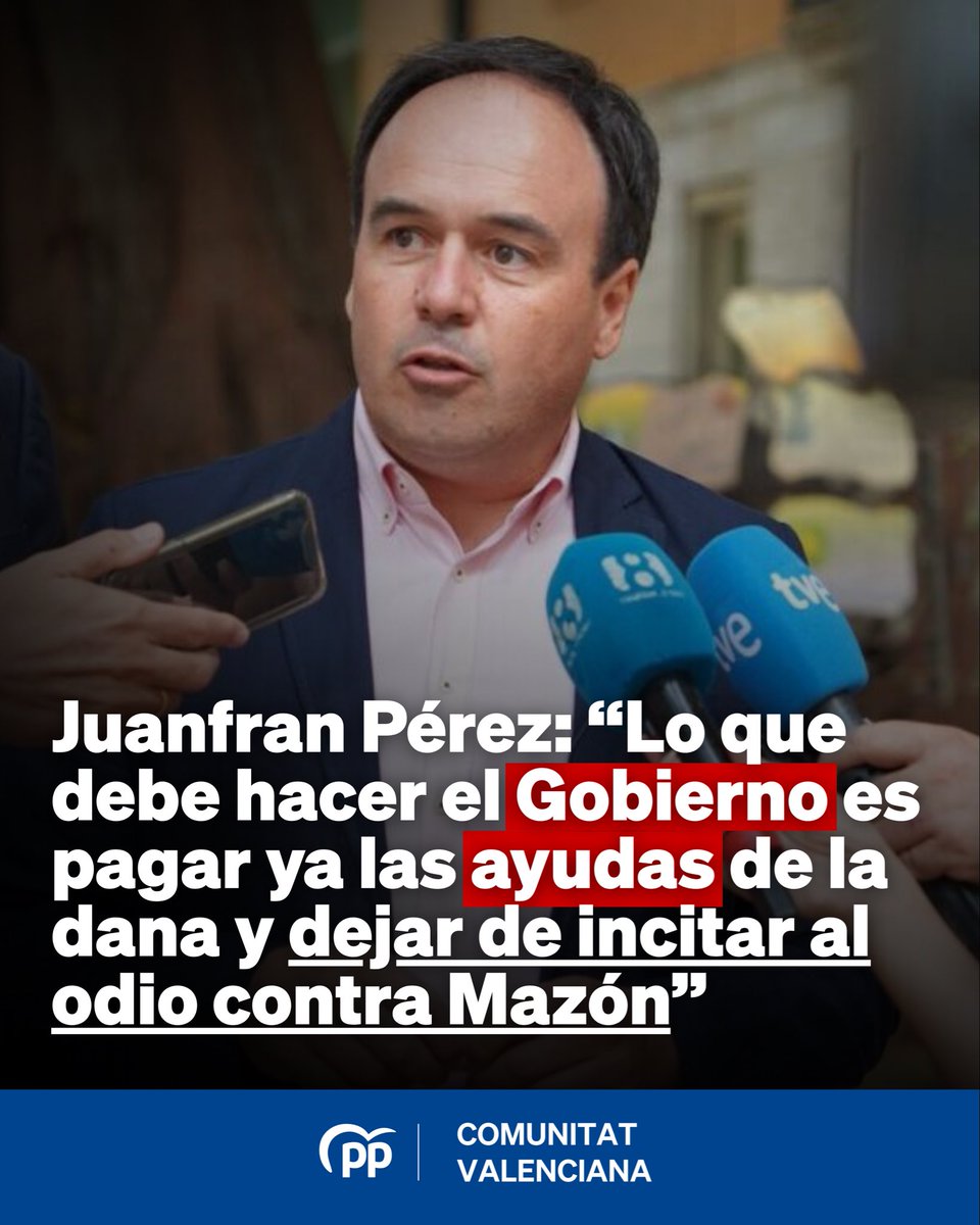 JuanFran Pérez Llorca tweet media