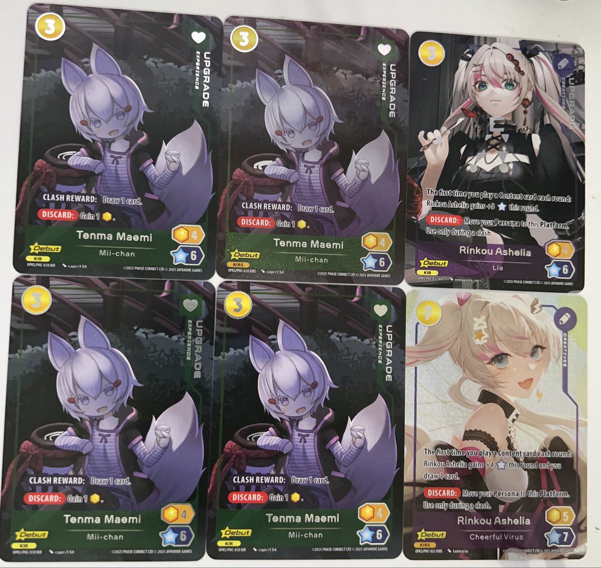 AbelToGame's tweet photo. All of my parallel hits from 1 box I’m glad I got at least one for each #OSHIPUSH https://t.co/7AEUSLM4ZM