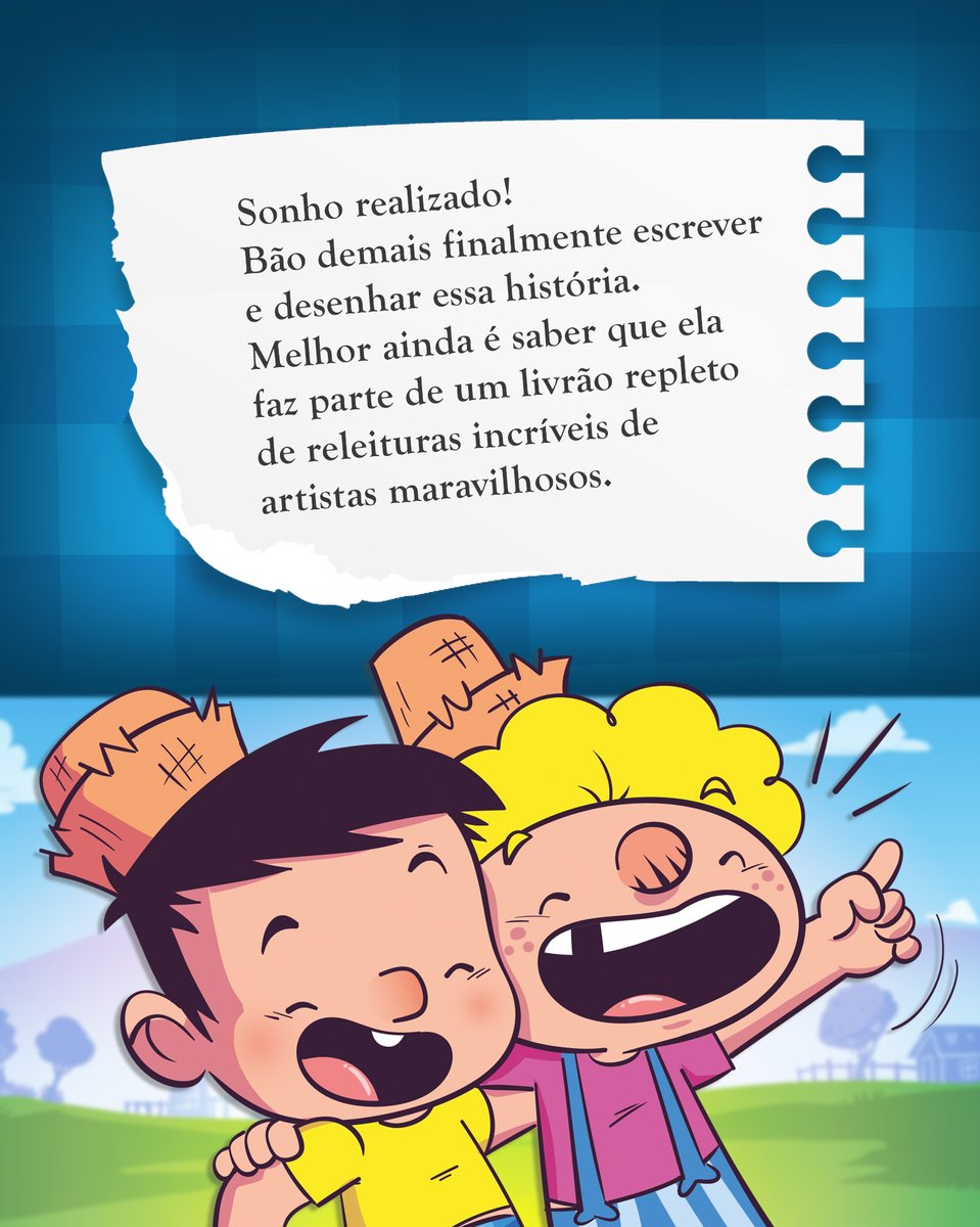 Fiz uma história do Chico Bento para o livro MSP 90, grande homenagem a Mauricio de Sousa que conta com 90 artistas fazendo releituras da Turma da Mônica.

"MSP 90 - Mauricio de Sousa por 90 Artistas" sai esse mês pela Panini (capa dura e capa cartão). 

Garanta já o seu!