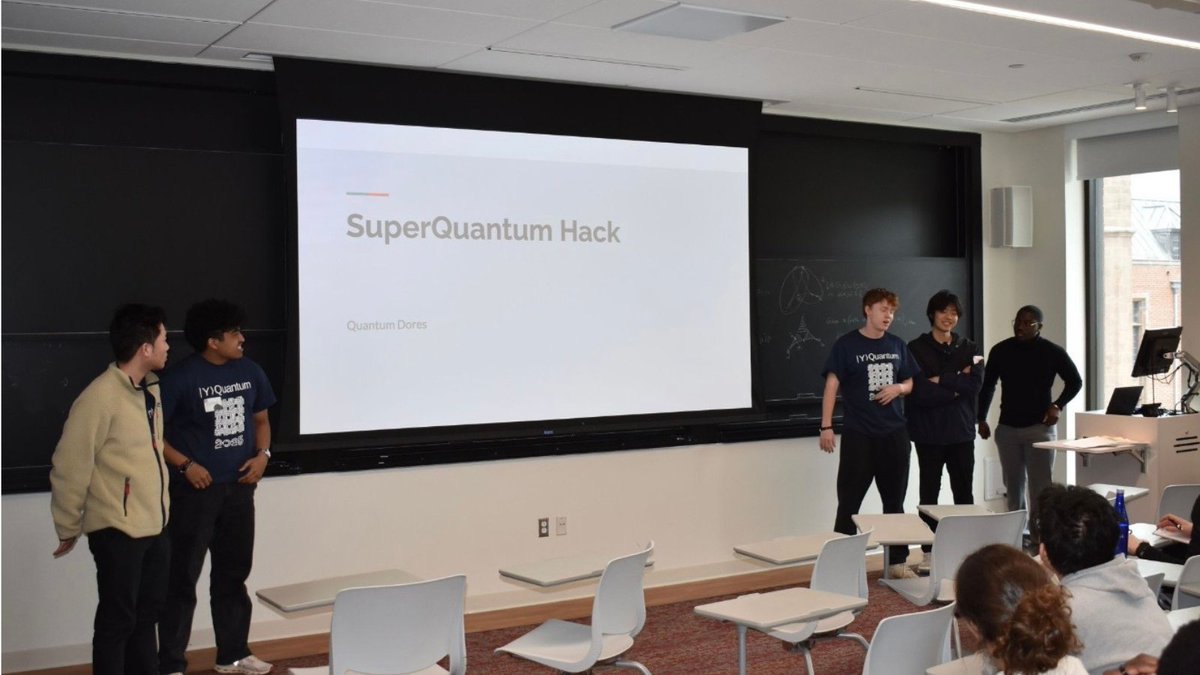 qubitcoinx's tweet image. Throwback Friday: YQuantum 2025 at @Yale 

At YQuantum 2025, Superquantum launched a hybrid challenge - both in-person at @Yale_QI and virtually for global participants - that asked students to rethink hashing through the lens of quantum computing.

Instead of traditional…