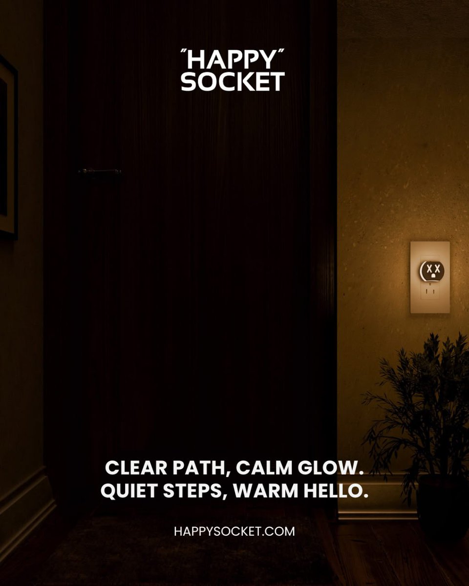 happy_socket's tweet photo. 💡 First impressions. Give your entry a quiet confidence. It’s hospitality in one outlet. 🚪

#happysocket #productreveal #bigreveal #newproduct #gamechanger #innovation #funnytech #smarthome #nightlight #indiegogo #musthave #lightingdesign #plugandplay https://t.co/88nVyR9W8e