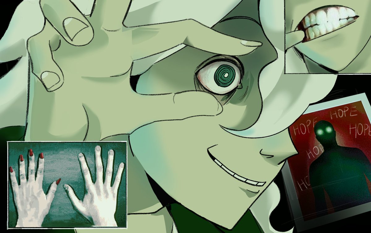 Mist4rt's tweet image. Checking for signs #danganronpa #ninah