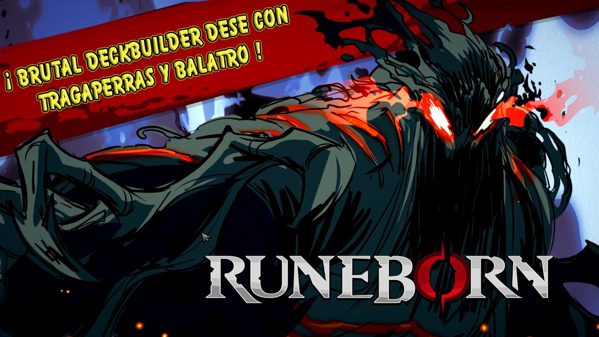 De la mano de <a href="/RunebornGame/">Runeborn | Wishlist on Steam</a> les traigo al canal RUNEBORN, un juego que mezcla BALATRO, TRAGAPERRAS y CONSTRUCCIÓN DE MAZOS. Una mezcla muy divertida donde la intención es no sólo matar al enemigo sino volver loco al multiplicador y a la puntuación total. Enlace del vídeo abajo
🔽
