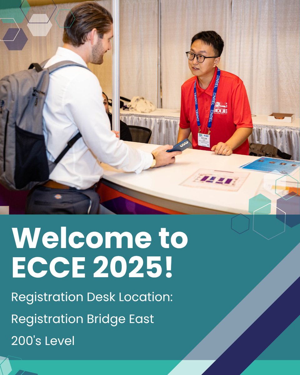 ECCE2022's tweet image. See you soon at ECCE 2025 in Philadelphia! Check the online program for the convention center map, then visit Registration Bridge East, 2nd Floor (Level 200) to pick up your badge and materials. Our team can’t wait to welcome you! #ECCE2025 #Philadelphia #ConferenceRegistration