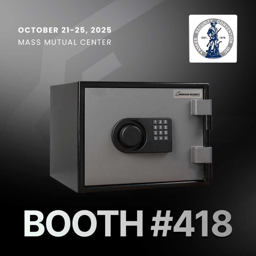 Headed to Yankee Security 2025? Come see American Security on the show floor.
Whether you're a locksmith or just looking for the best way to protect your valuables, our safes are built for real-world protection.

#YankeeSecurity2025 #AmericanSecurity #Locksmiths #HomeSecurity