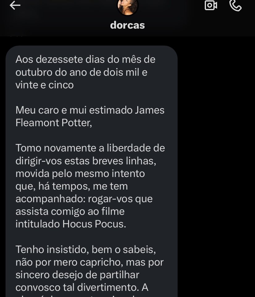 meu caro e mui estimado