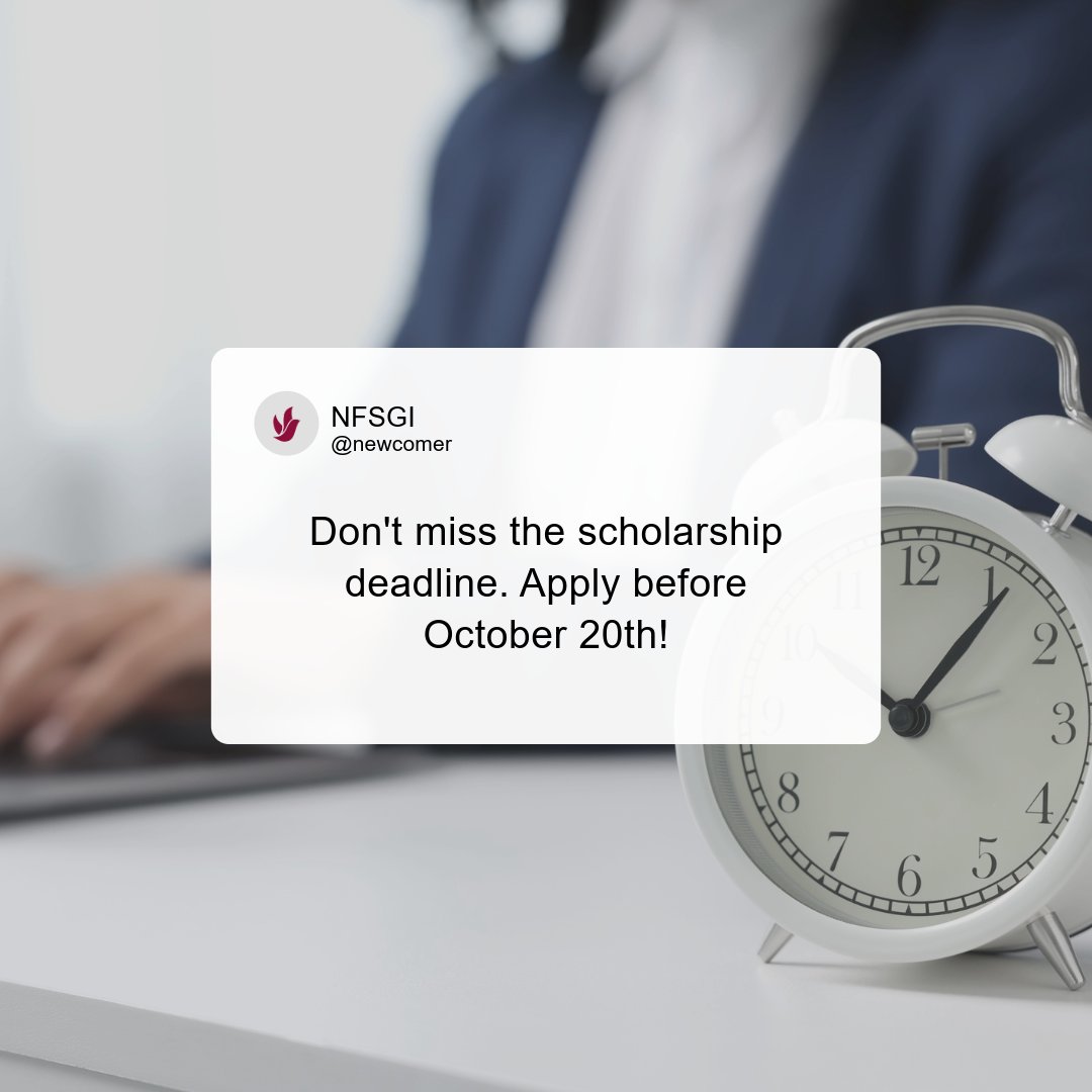 The deadline is just days away! ⏰ Apply now for our Tradition of Caring Mortuary Science Scholarship — supporting future funeral directors with awards of $3,500 and $500. Don’t wait — applications close Monday, Oct. 20! #Scholarship #MortuaryScience