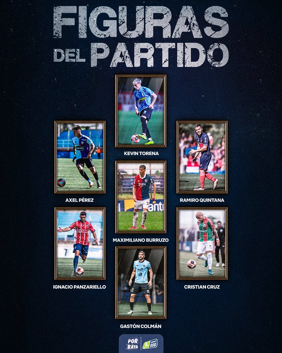 PorLaRaya890's tweet image. ✅ #Casmu ya eligió, ustedes también. Estos son los jugadores elegidos como figuras de cada uno de los partidos de la fecha 2️⃣4️⃣ de la Fase Regular.