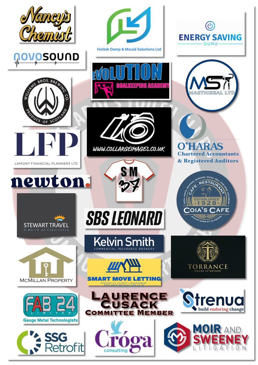 We’re proud &amp; thankful to be backed by an incredible group of sponsors who support our players, teams, and the wider club. Your commitment makes what we do possible! 🙌

#Sponsored #Club #football