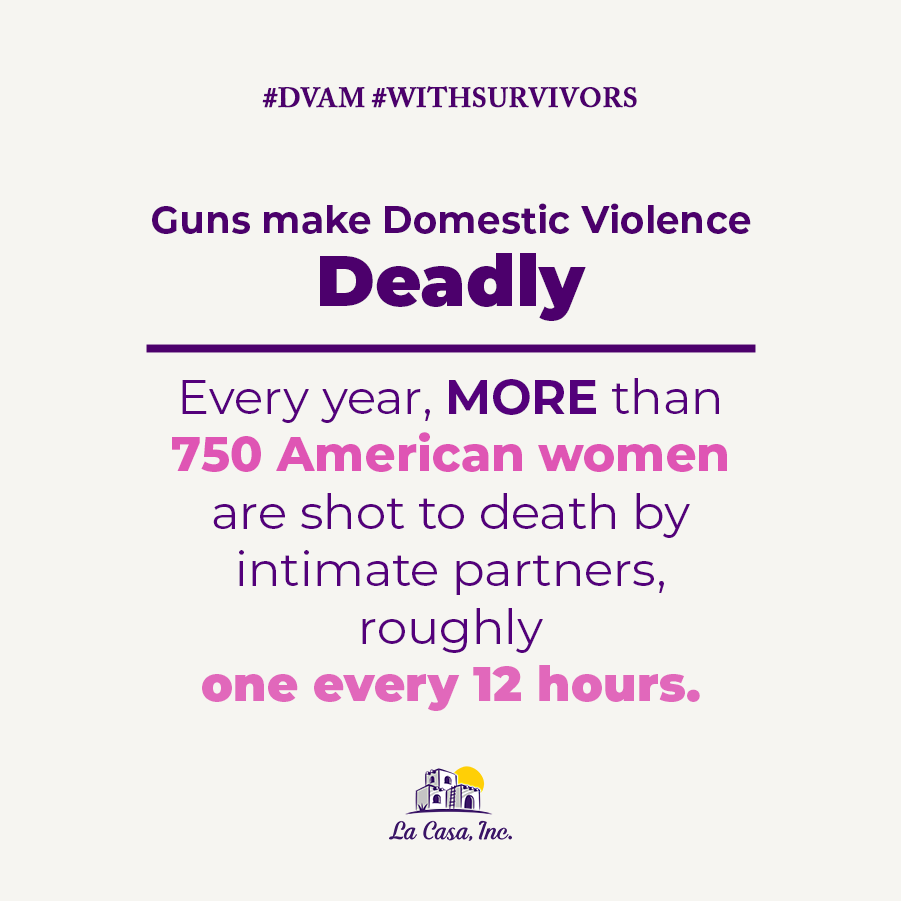 LCLaCasa's tweet image. Domestic Violence Awareness Month: Guns make it deadly. 720 women shot yearly—one every 12 hours. Connect with an advocate, attend events, donate, or volunteer to fight domestic violence. 💜 #WithSurvivors #DVAM2025 #CallforUnity #DVHousing #StopDV #CommunityCares
