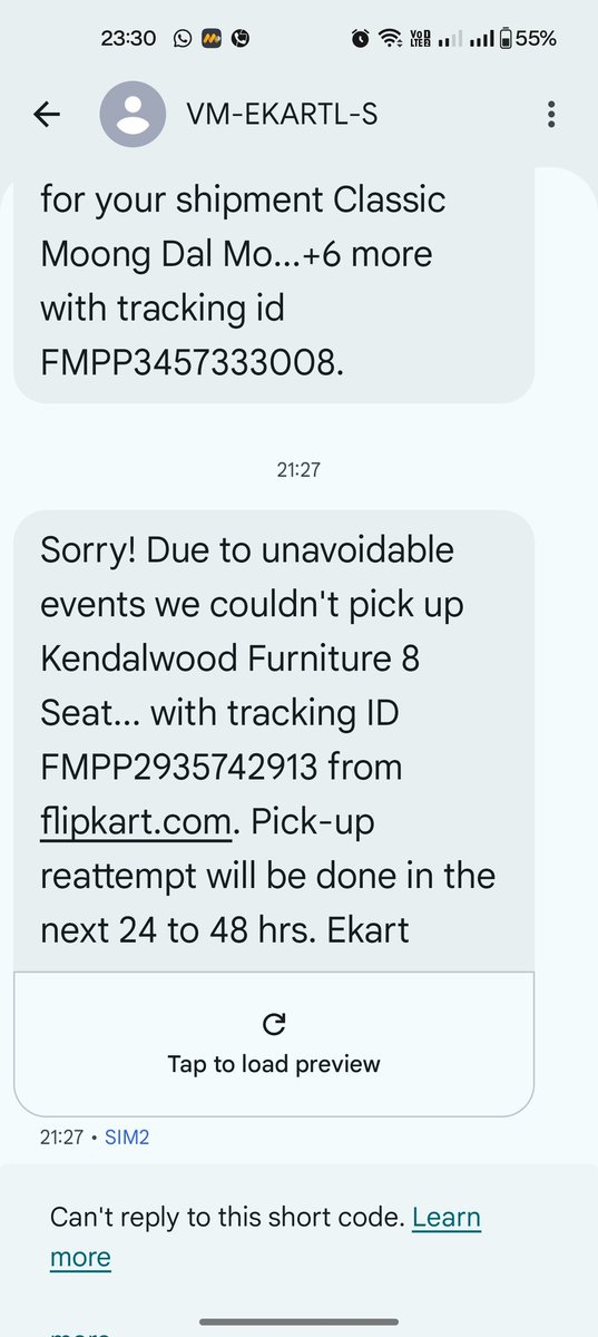 IamAjay_B's tweet photo. Even after accepting @Flipkart rejected return request https://t.co/wE75uRZVW1